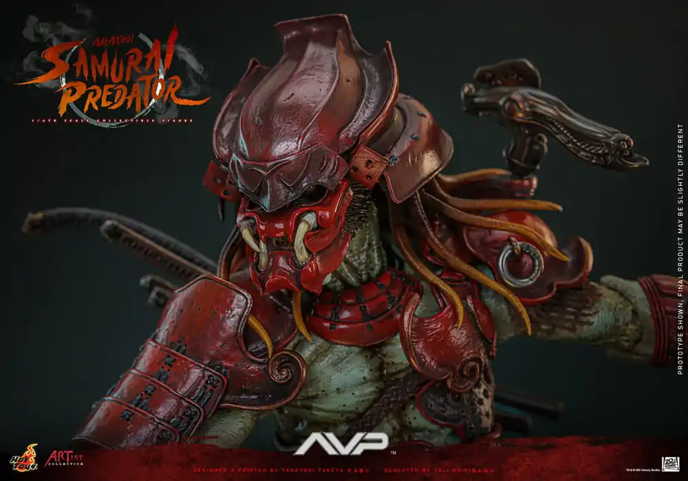 Alien vs. Predator Artist Collection Akčná figúrka 1/6 Akaoni Samurai Predator 35 cm termékfotó