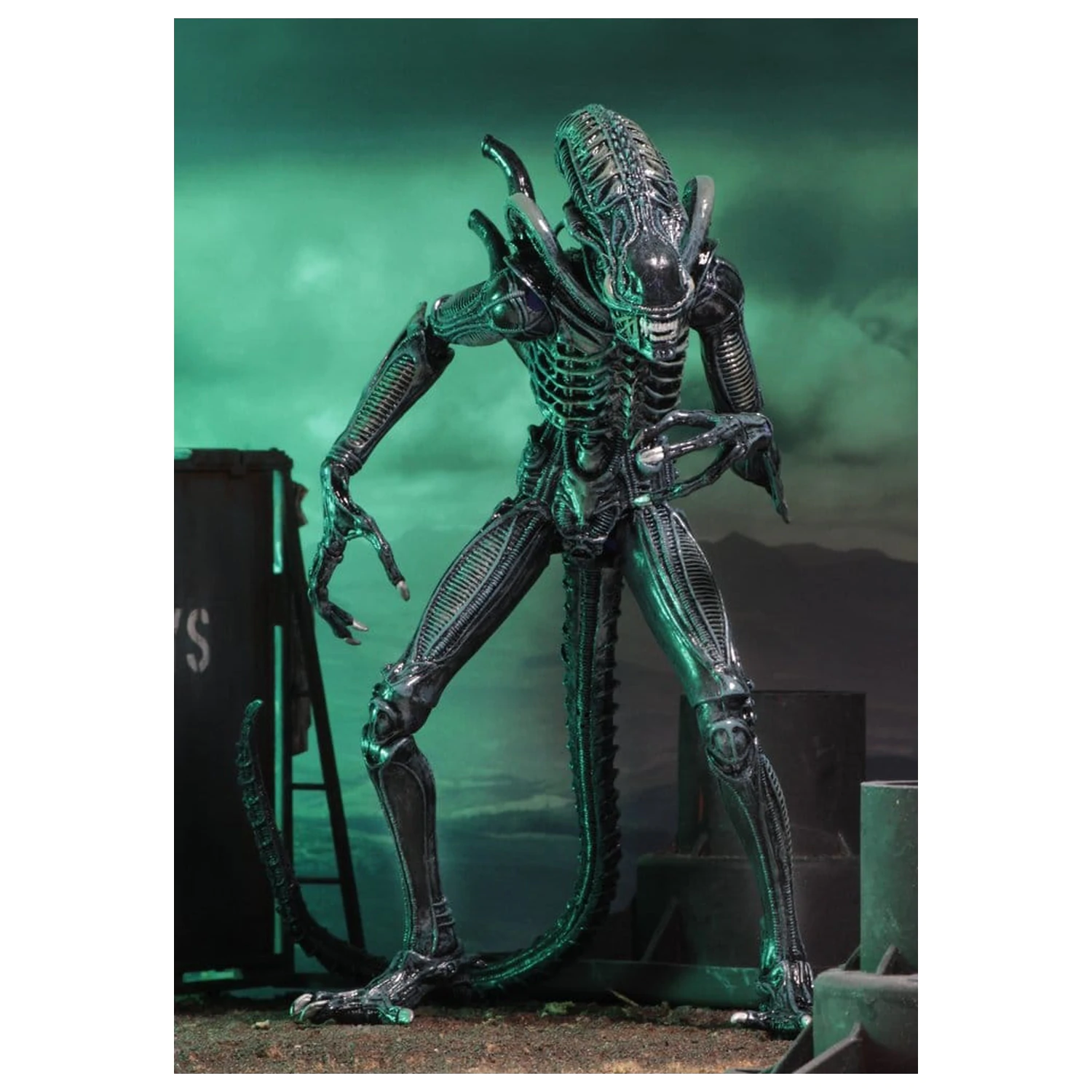 Aliens Ultimate Action Figure Warrior (1986) modrá 23 cm produktová fotografia