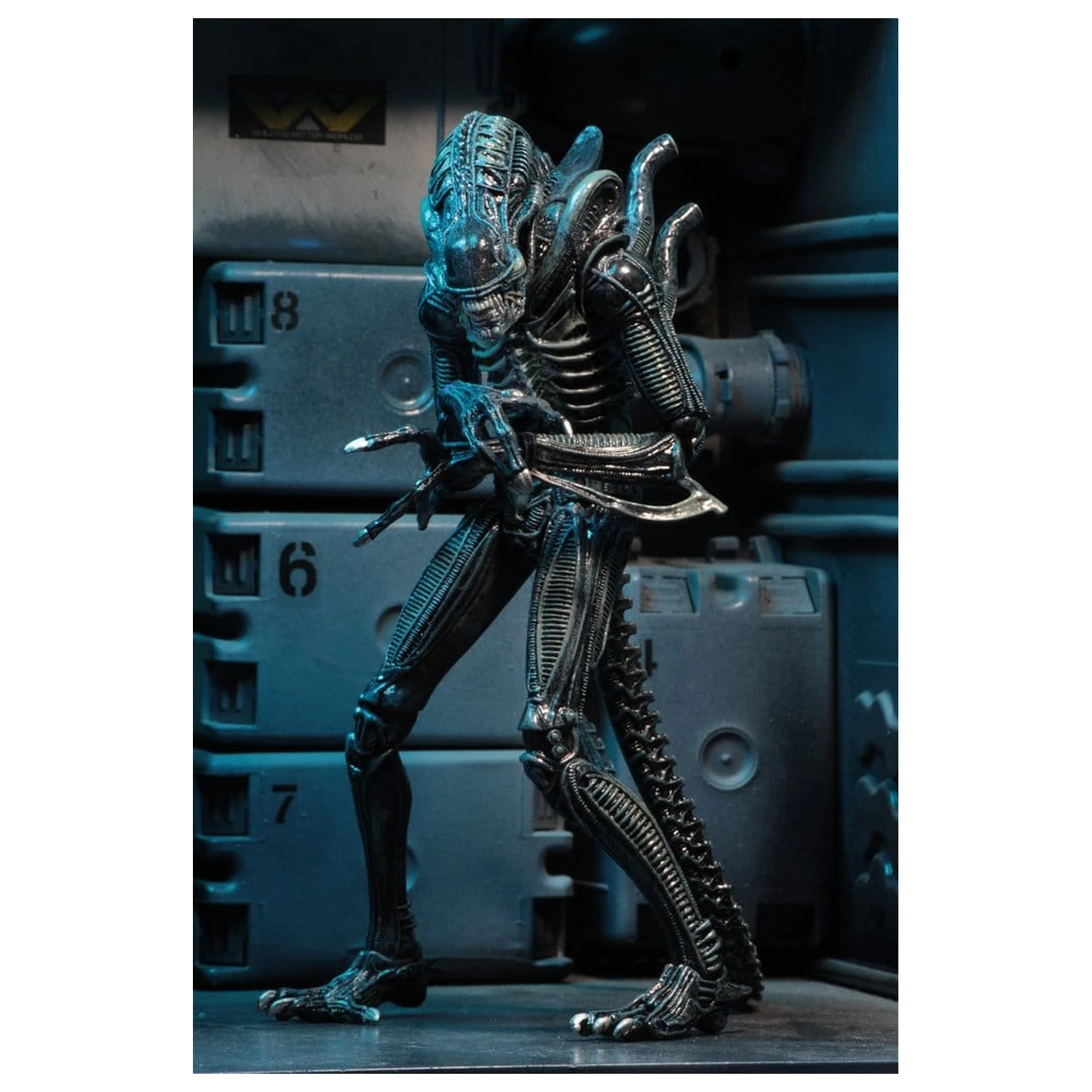 Aliens Ultimate Action Figure Warrior (1986) modrá 23 cm produktová fotografia