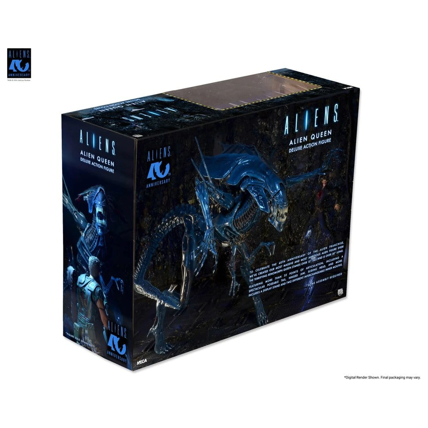 Aliens Ultra Deluxe Action Figure Alien Queen (40th Anniversary) 38 cm produktová fotografia