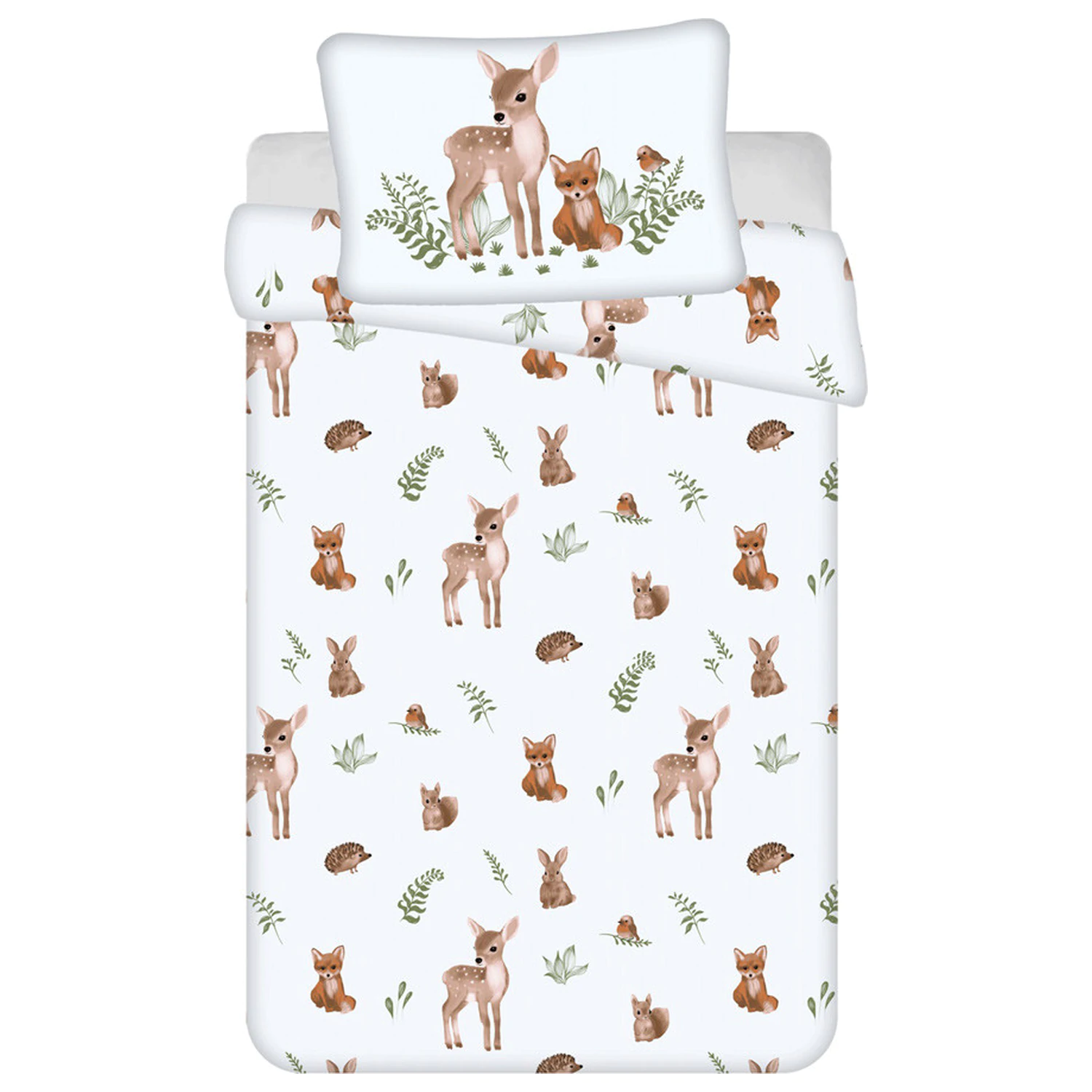 Detská predškolská obliečka na perinu Animal Fawn & Fox produktová fotografia