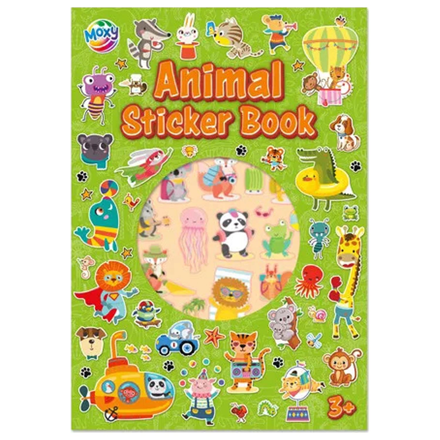 Animal Fun album s nálepkami, 8 hárkov produktová fotografia