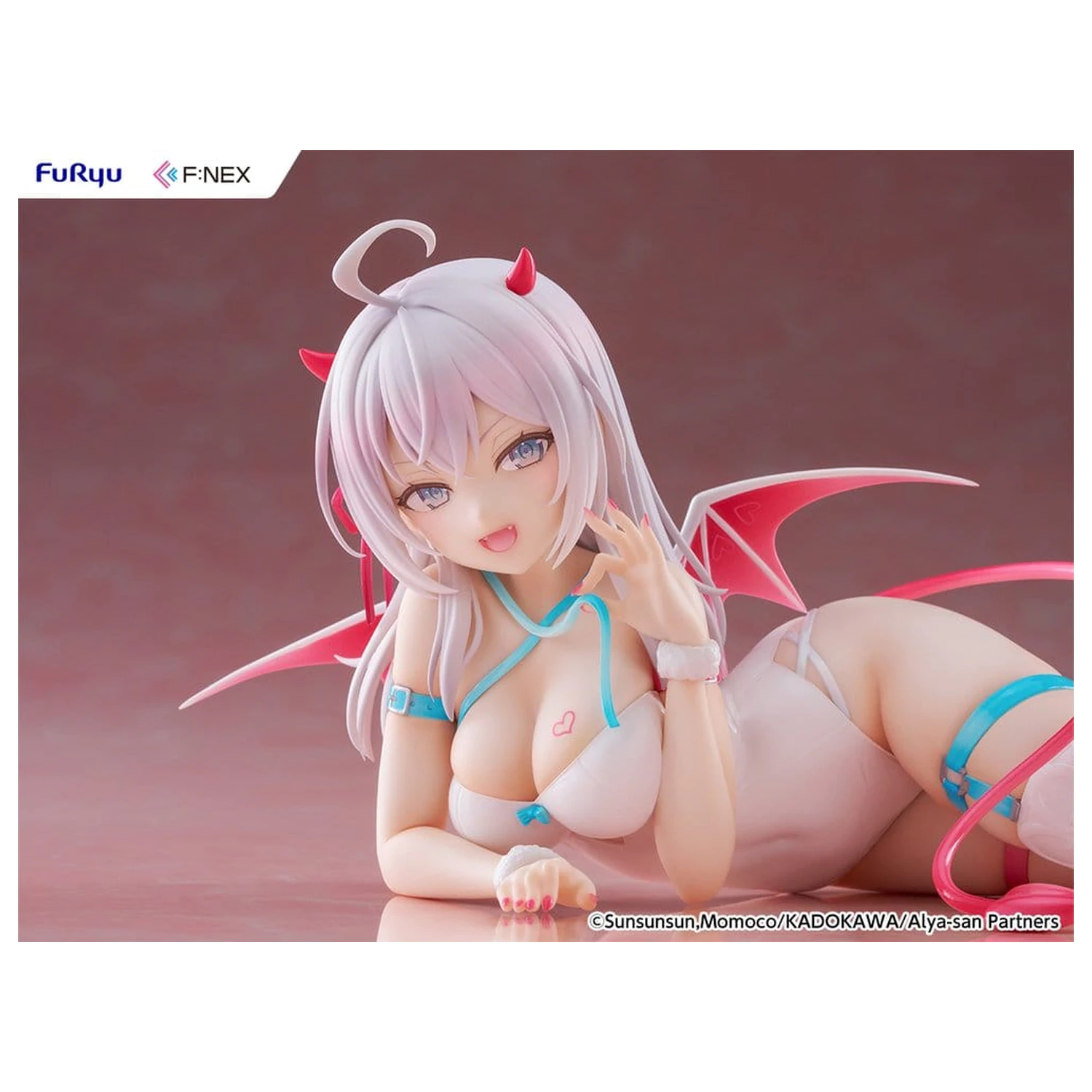 Alya Sometimes Hides Her Feelings in Russian PVC figúrka 1/7 Alya Succubus Ver. 8 cm produktová fotografia