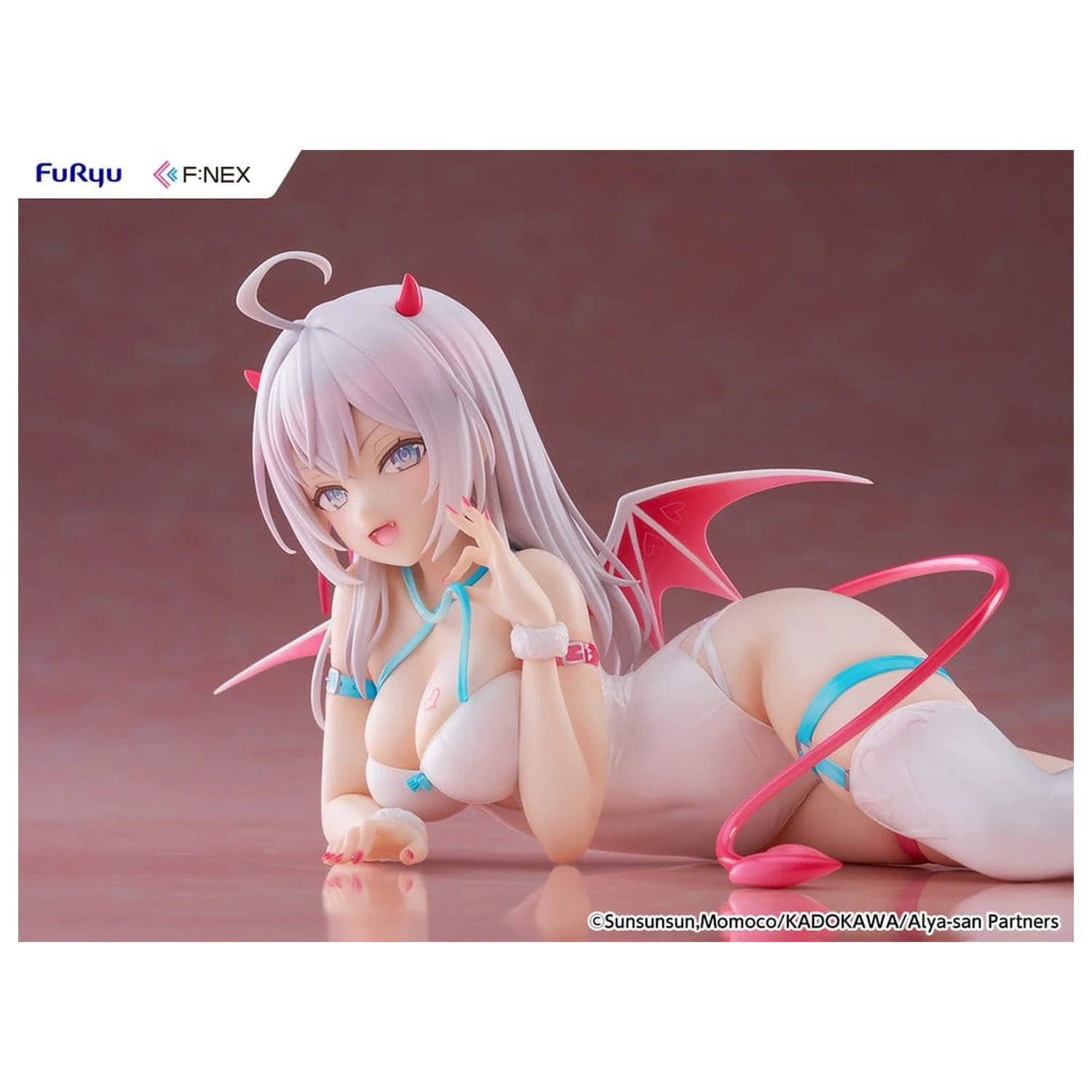 Alya Sometimes Hides Her Feelings in Russian PVC figúrka 1/7 Alya Succubus Ver. 8 cm produktová fotografia