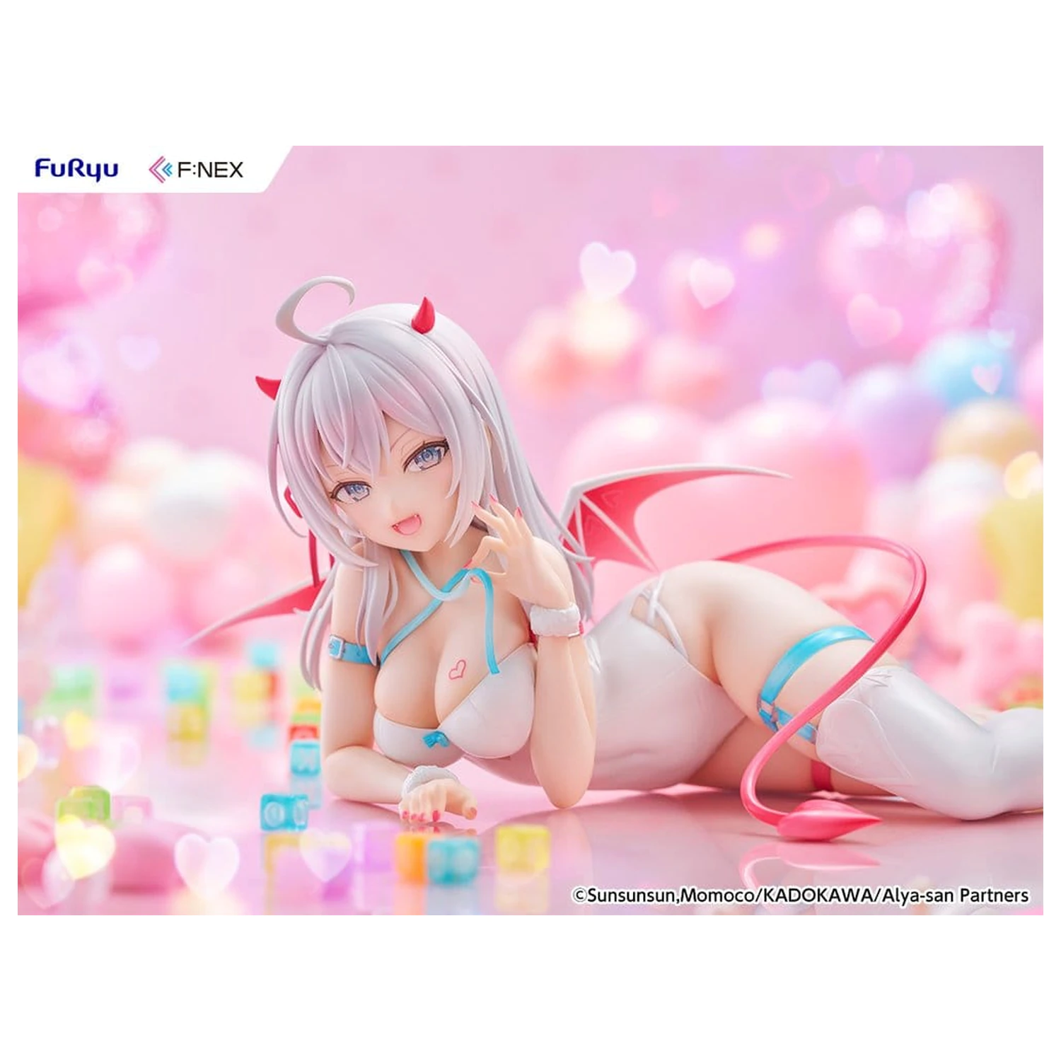 Alya Sometimes Hides Her Feelings in Russian PVC figúrka 1/7 Alya Succubus Ver. 8 cm produktová fotografia