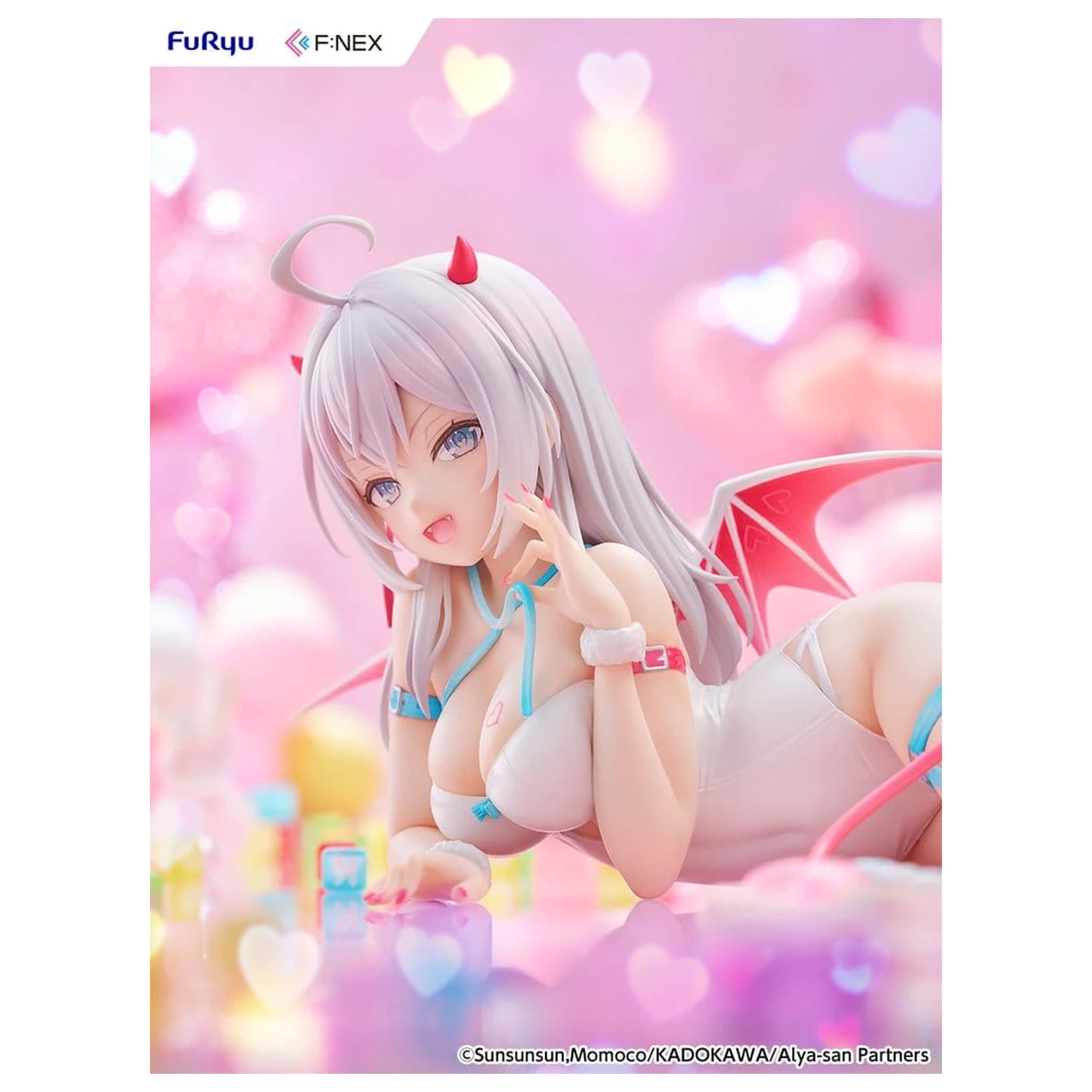 Alya Sometimes Hides Her Feelings in Russian PVC figúrka 1/7 Alya Succubus Ver. 8 cm produktová fotografia