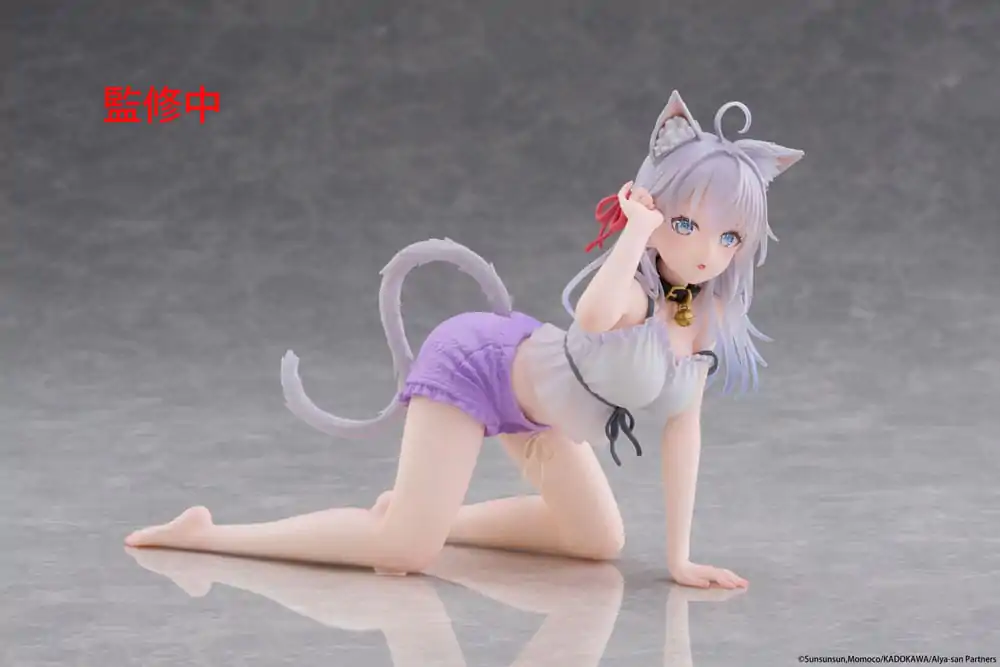 Alya Sometimes Hides Her Feelings in Russian PVC soška Stolová roztomilá figúrka Alya Cat Ear Roomwear Ver. 13 cm produktová fotografia