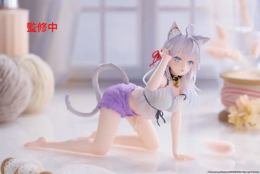 Alya Sometimes Hides Her Feelings in Russian PVC soška Stolová roztomilá figúrka Alya Cat Ear Roomwear Ver. 13 cm produktová fotografia