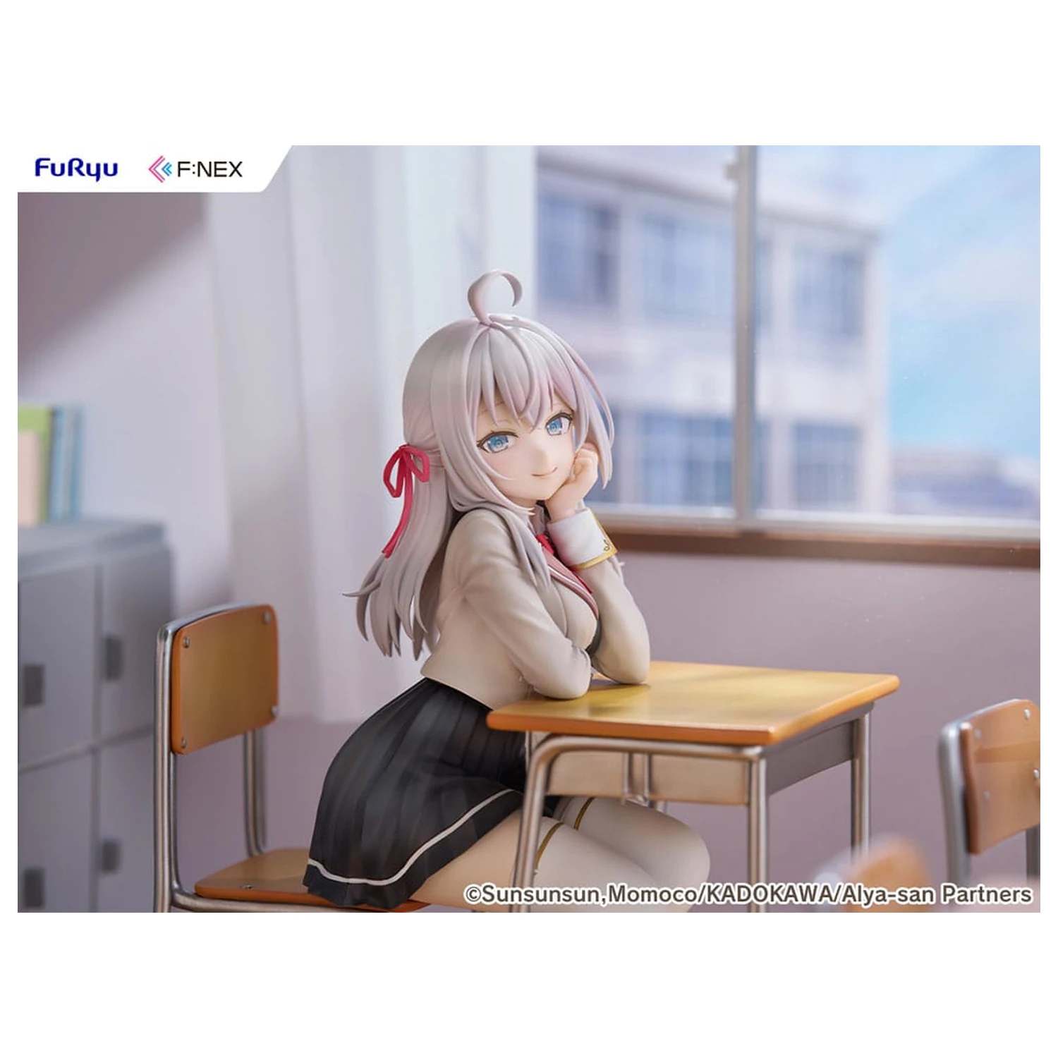 Alya Sometimes Hides Her Feelings in Russian F:Nex PVC socha 1/7 Alya 20 cm produktová fotografia