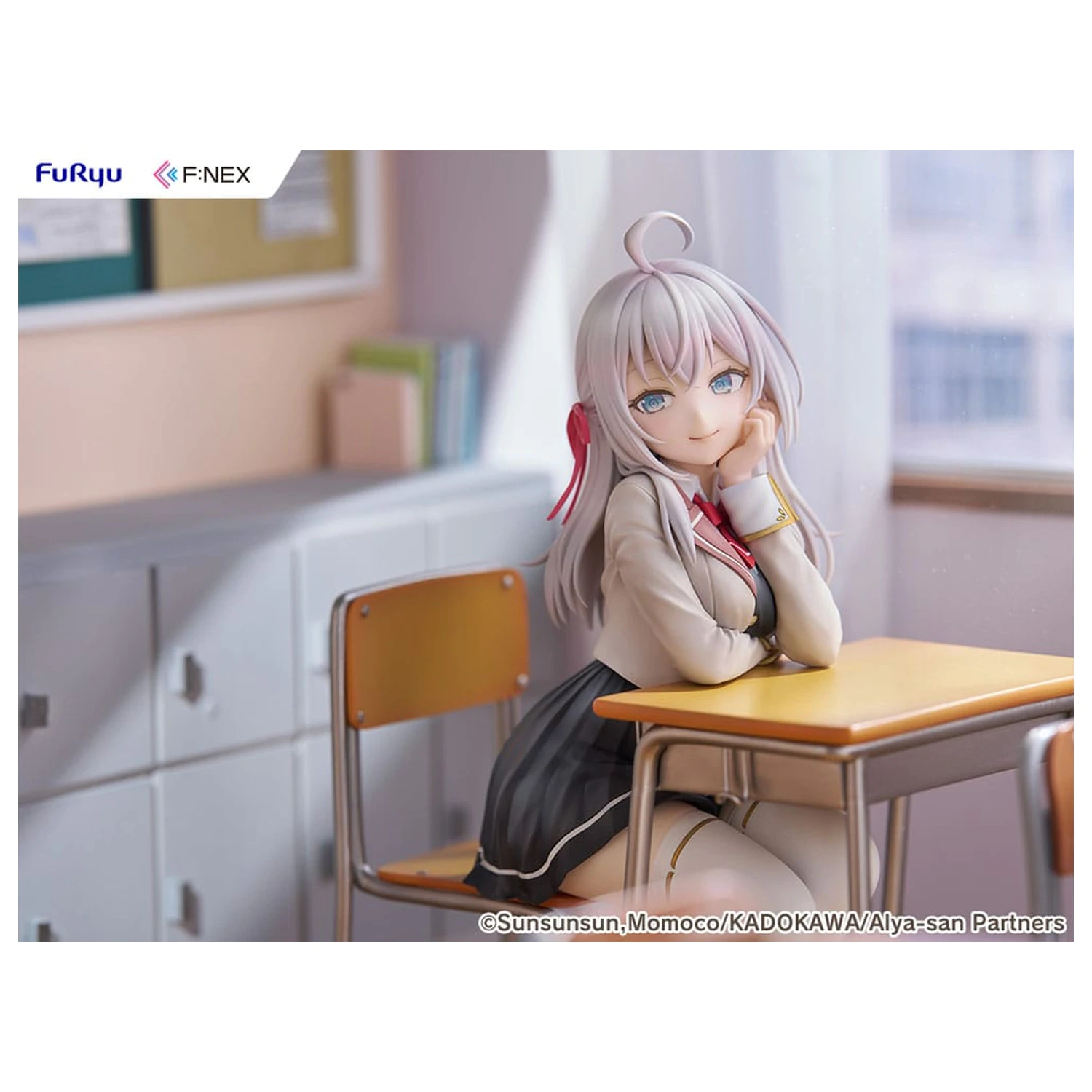 Alya Sometimes Hides Her Feelings in Russian F:Nex PVC socha 1/7 Alya 20 cm produktová fotografia