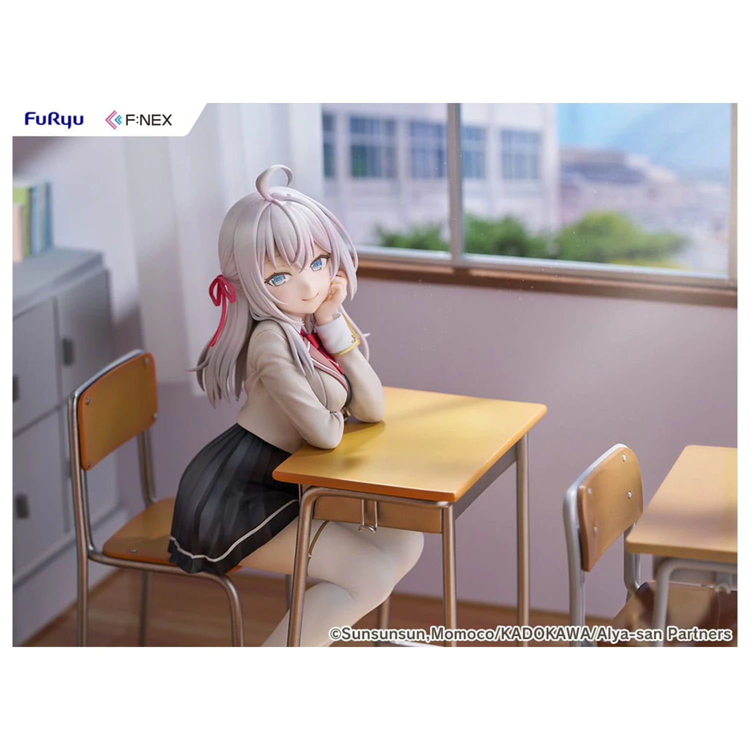 Alya Sometimes Hides Her Feelings in Russian F:Nex PVC socha 1/7 Alya 20 cm produktová fotografia