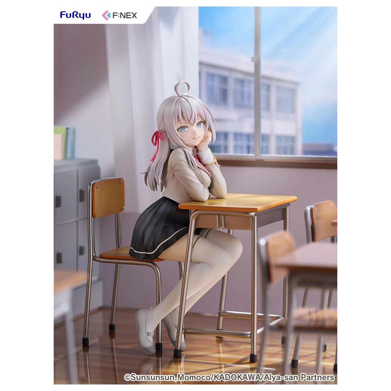 Alya Sometimes Hides Her Feelings in Russian F:Nex PVC socha 1/7 Alya 20 cm produktová fotografia