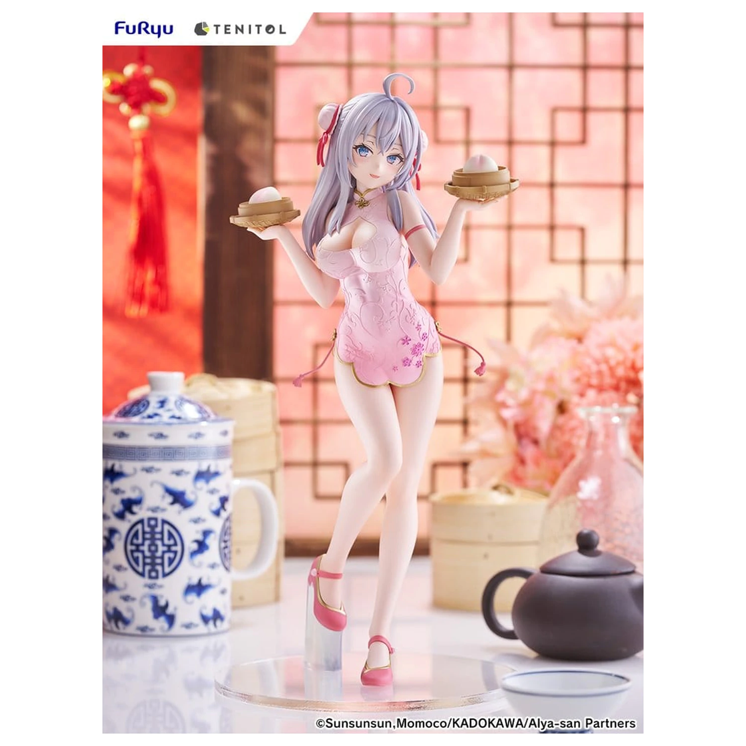 Alya Sometimes Hides Her Feelings in Russian Tenitol Tall PVC figúrka Alya Cheongsam Ver. 29 cm produktová fotografia