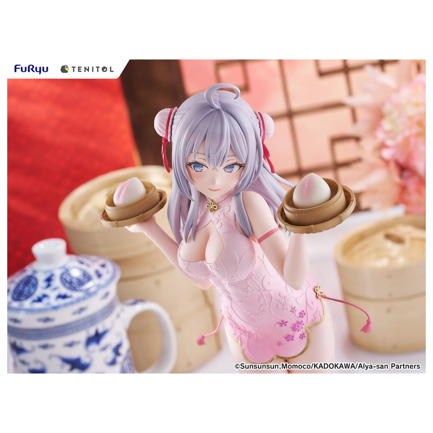 Alya Sometimes Hides Her Feelings in Russian Tenitol Tall PVC figúrka Alya Cheongsam Ver. 29 cm produktová fotografia