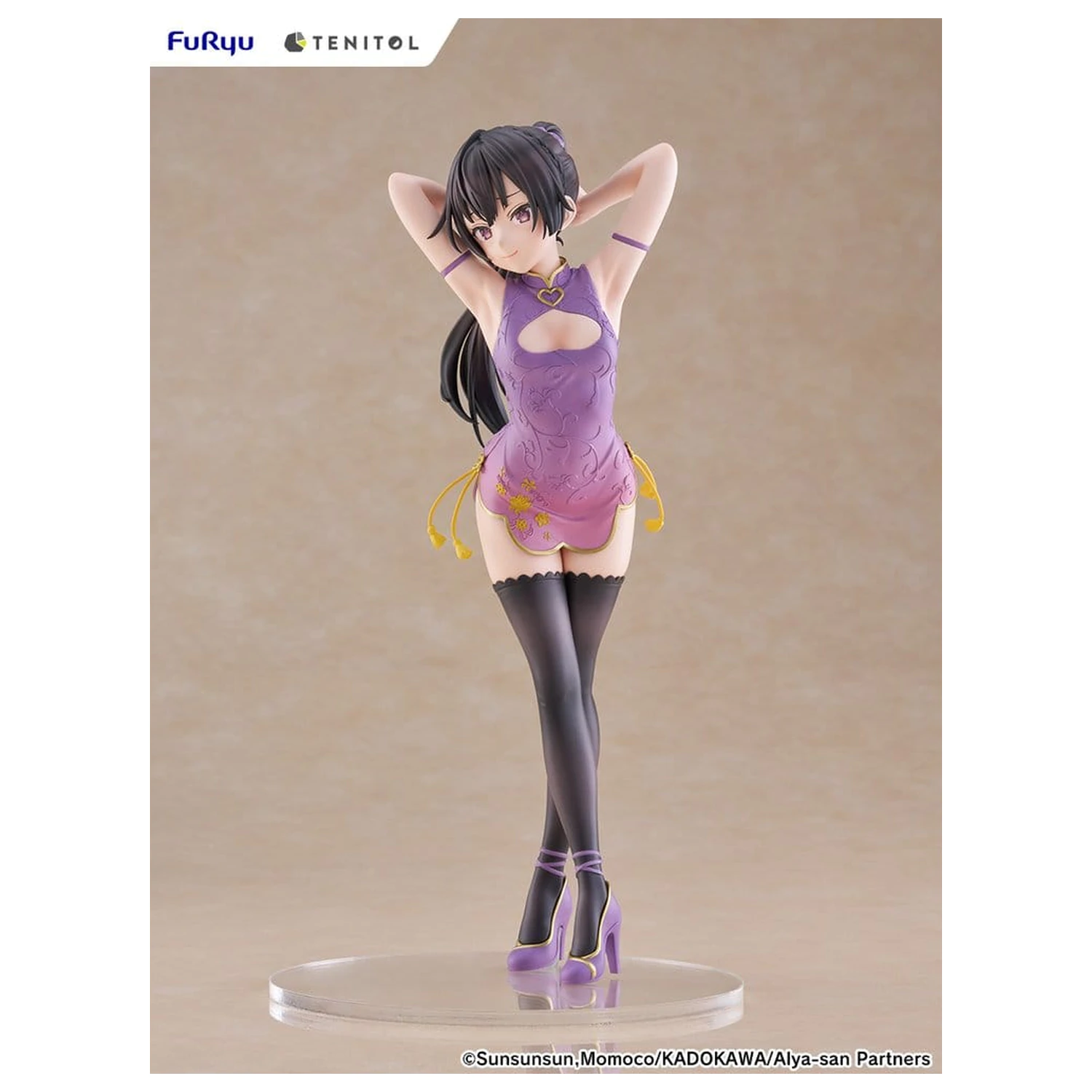 Alya Sometimes Hides Her Feelings in Russian Tenitol Tall PVC figúrka Yuki Suou Cheongsam Ver. 28 cm produktová fotografia
