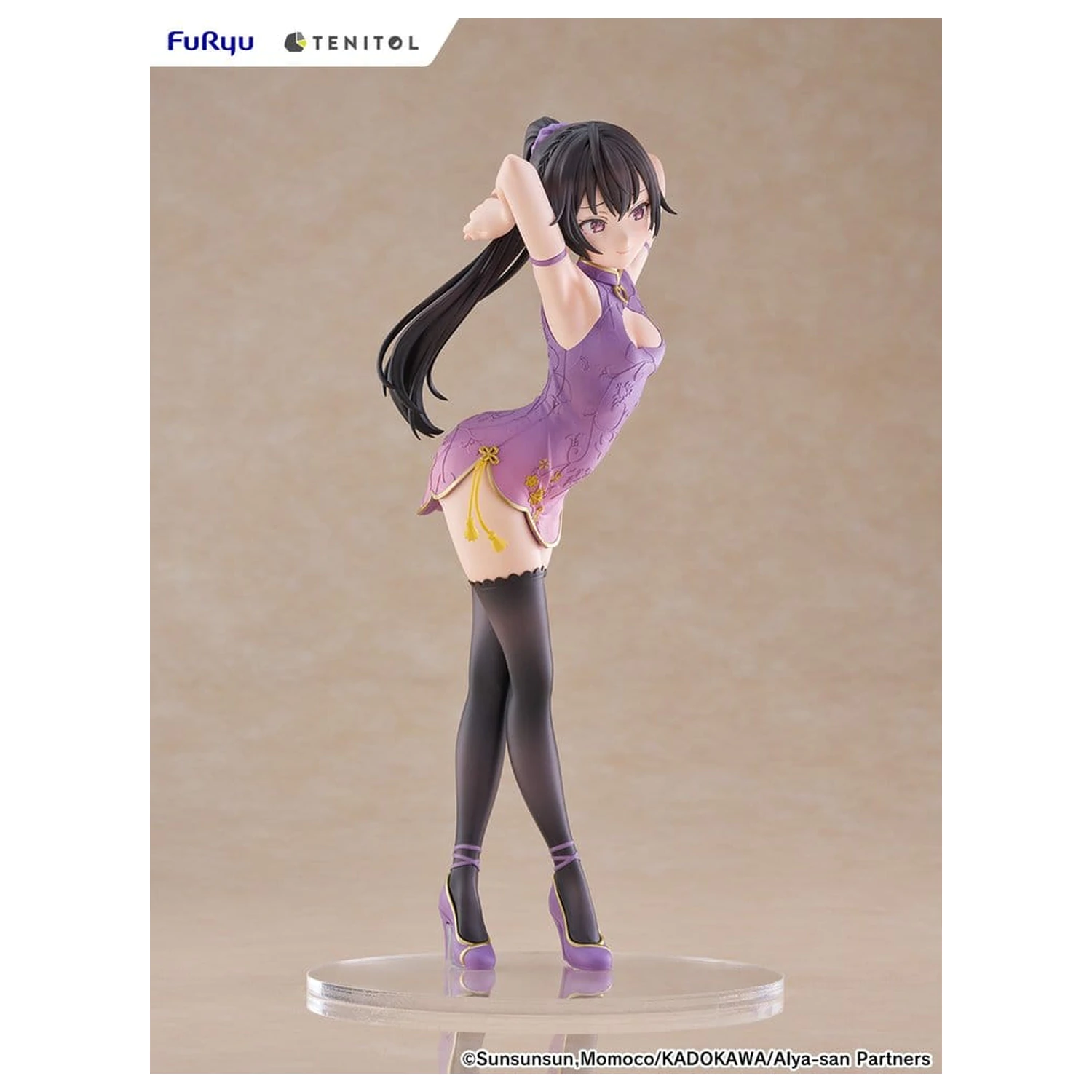 Alya Sometimes Hides Her Feelings in Russian Tenitol Tall PVC figúrka Yuki Suou Cheongsam Ver. 28 cm produktová fotografia