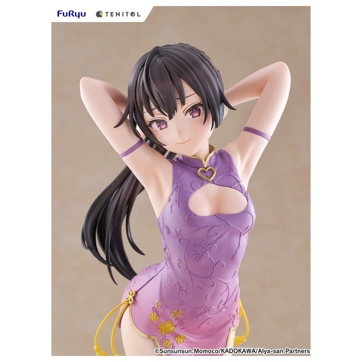Alya Sometimes Hides Her Feelings in Russian Tenitol Tall PVC figúrka Yuki Suou Cheongsam Ver. 28 cm produktová fotografia
