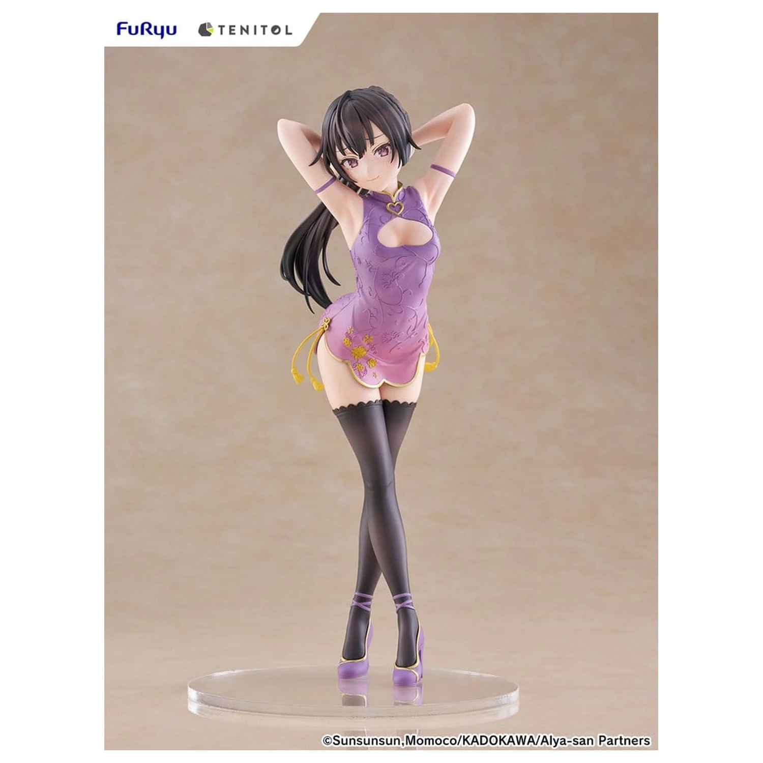 Alya Sometimes Hides Her Feelings in Russian Tenitol Tall PVC figúrka Yuki Suou Cheongsam Ver. 28 cm produktová fotografia
