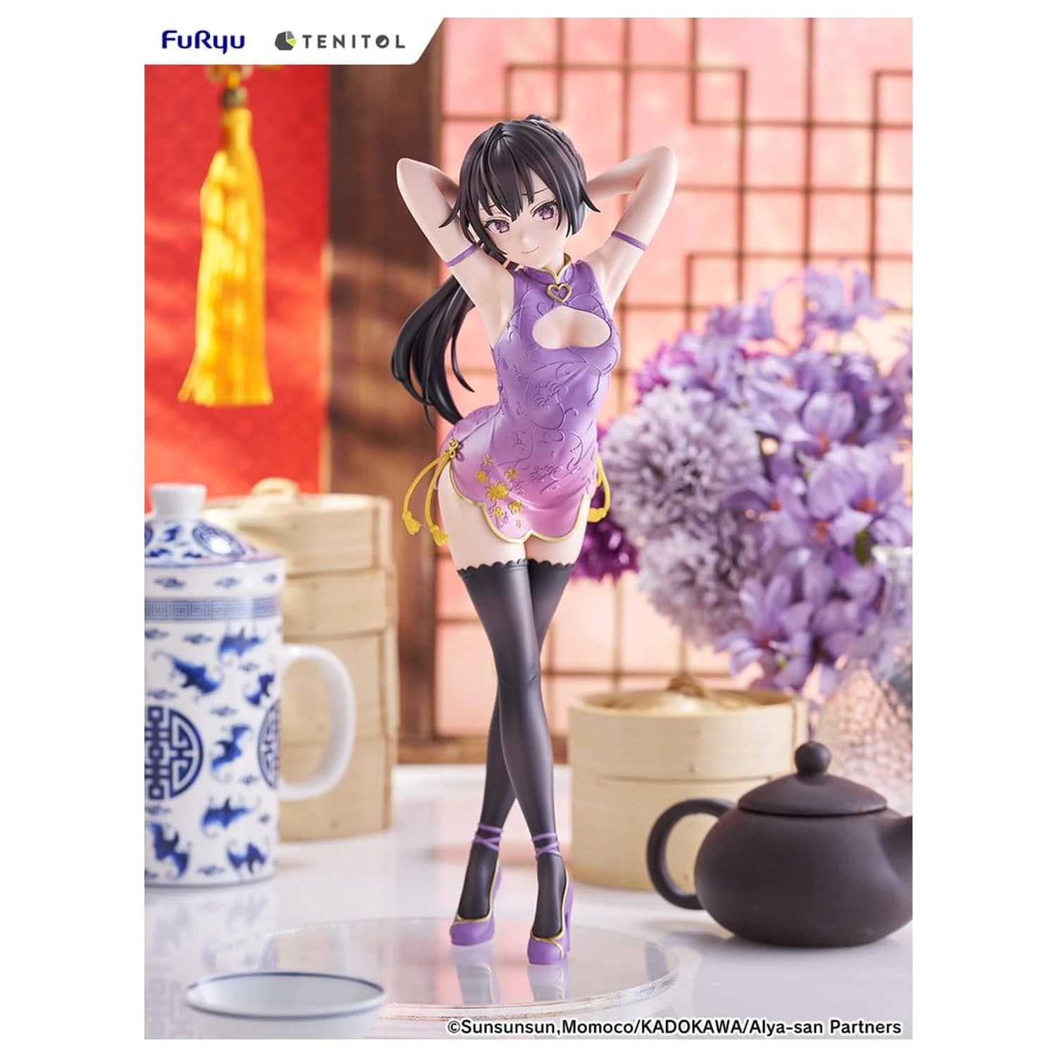 Alya Sometimes Hides Her Feelings in Russian Tenitol Tall PVC figúrka Yuki Suou Cheongsam Ver. 28 cm produktová fotografia