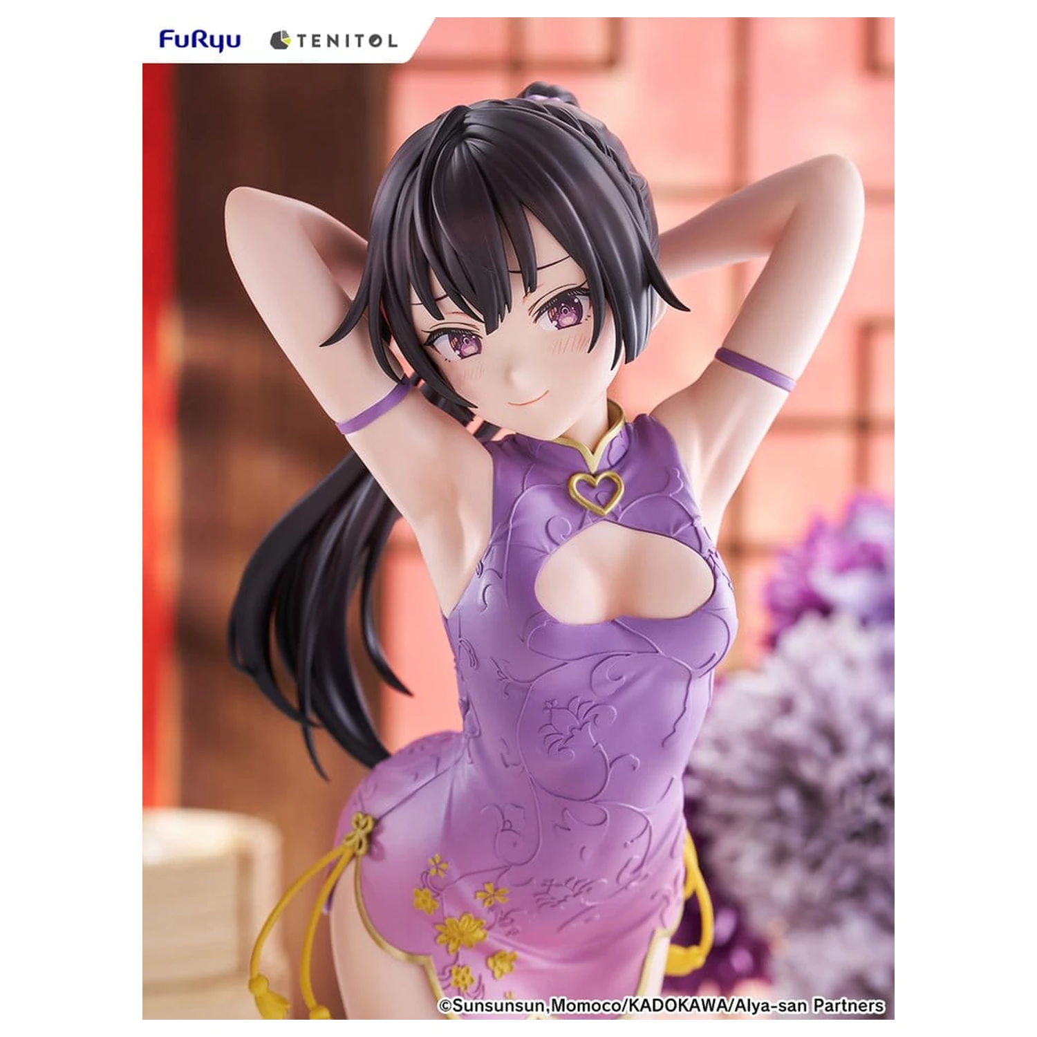 Alya Sometimes Hides Her Feelings in Russian Tenitol Tall PVC figúrka Yuki Suou Cheongsam Ver. 28 cm produktová fotografia