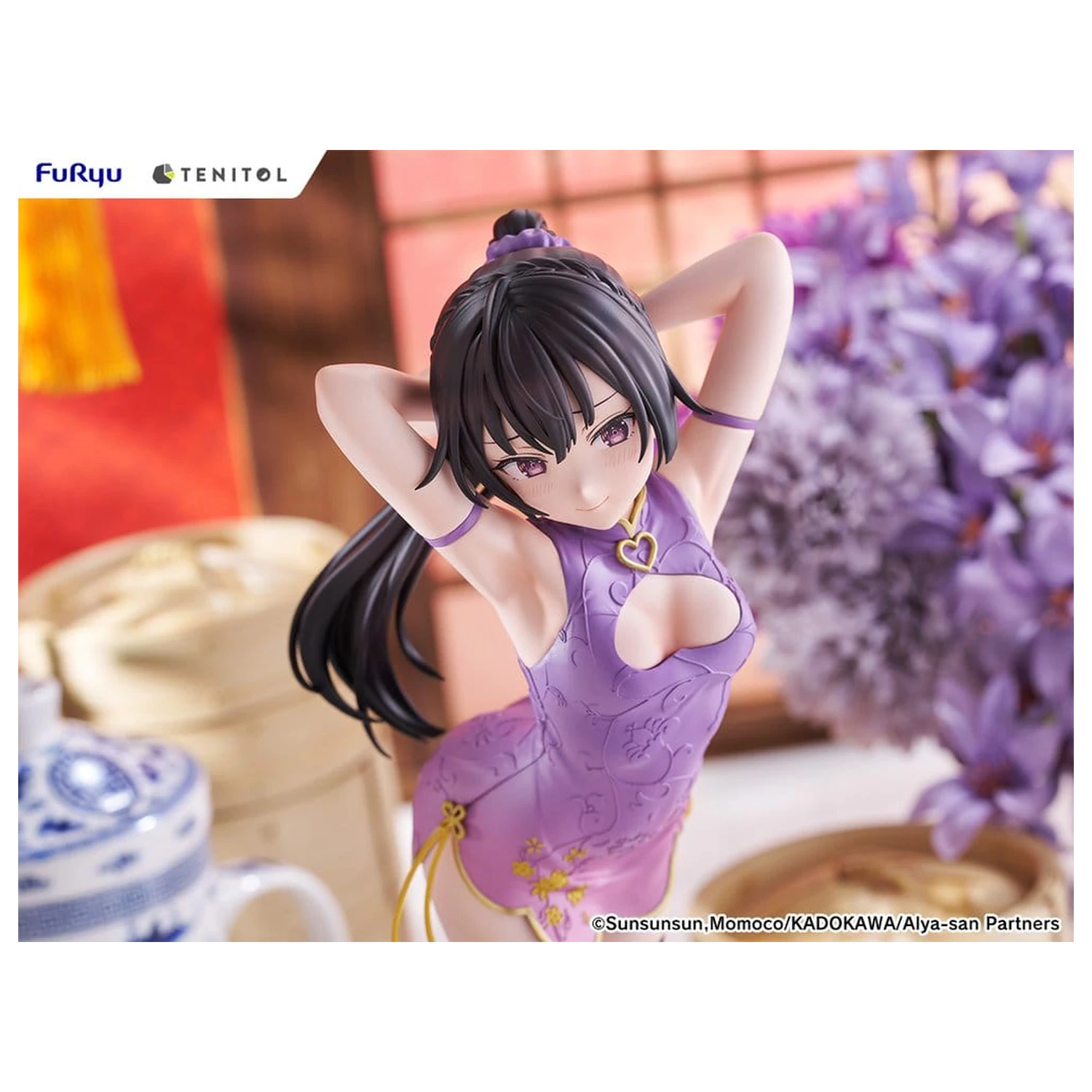 Alya Sometimes Hides Her Feelings in Russian Tenitol Tall PVC figúrka Yuki Suou Cheongsam Ver. 28 cm produktová fotografia