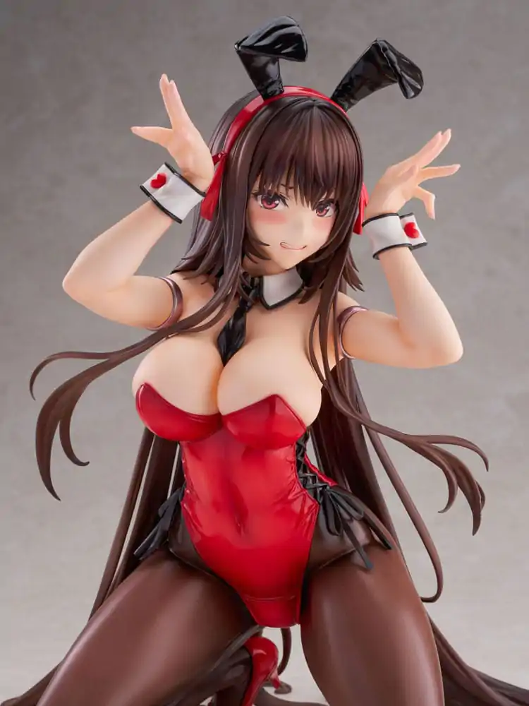 Amakano 2+ PVC Socha 1/4 Yuuhi Kurohime Bunny Suit Ver. 32 cm produktová fotografia