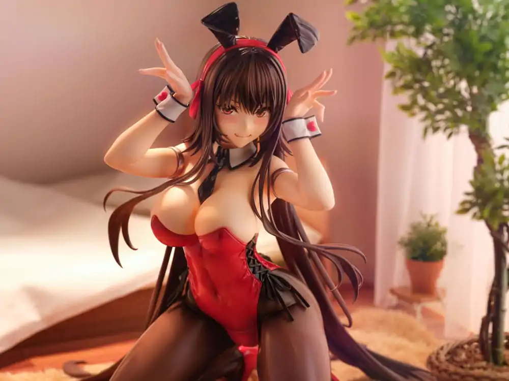 Amakano 2+ PVC Socha 1/4 Yuuhi Kurohime Bunny Suit Ver. 32 cm produktová fotografia