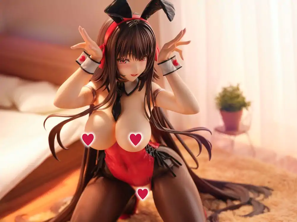 Amakano 2+ PVC Socha 1/4 Yuuhi Kurohime Bunny Suit Ver. 32 cm produktová fotografia