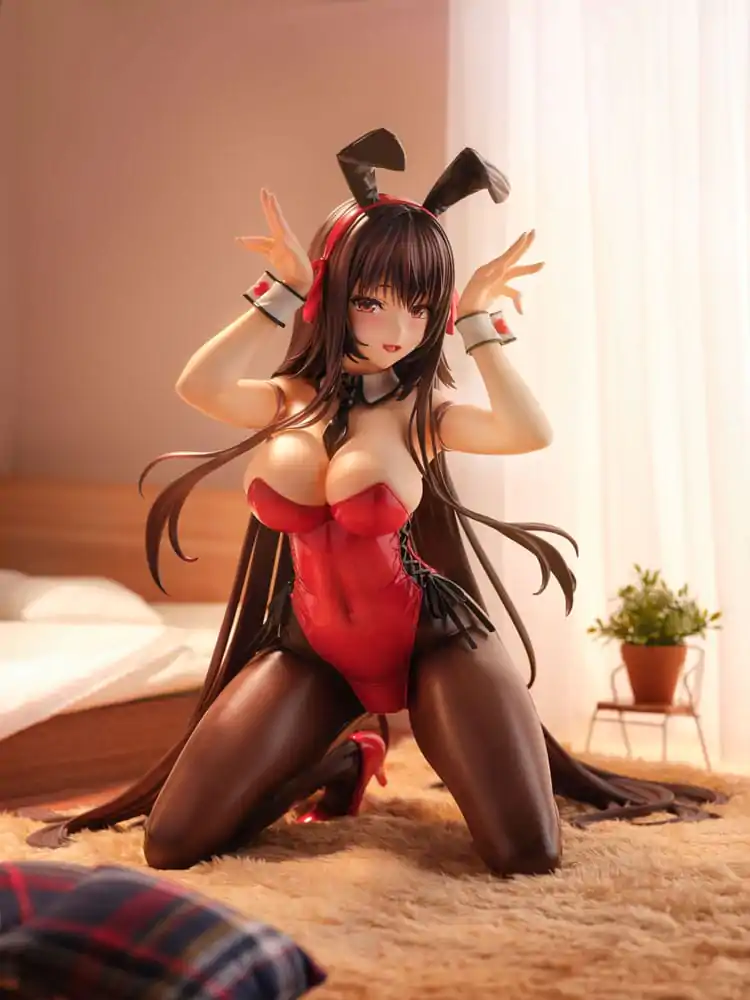 Amakano 2+ PVC Socha 1/4 Yuuhi Kurohime Bunny Suit Ver. 32 cm produktová fotografia