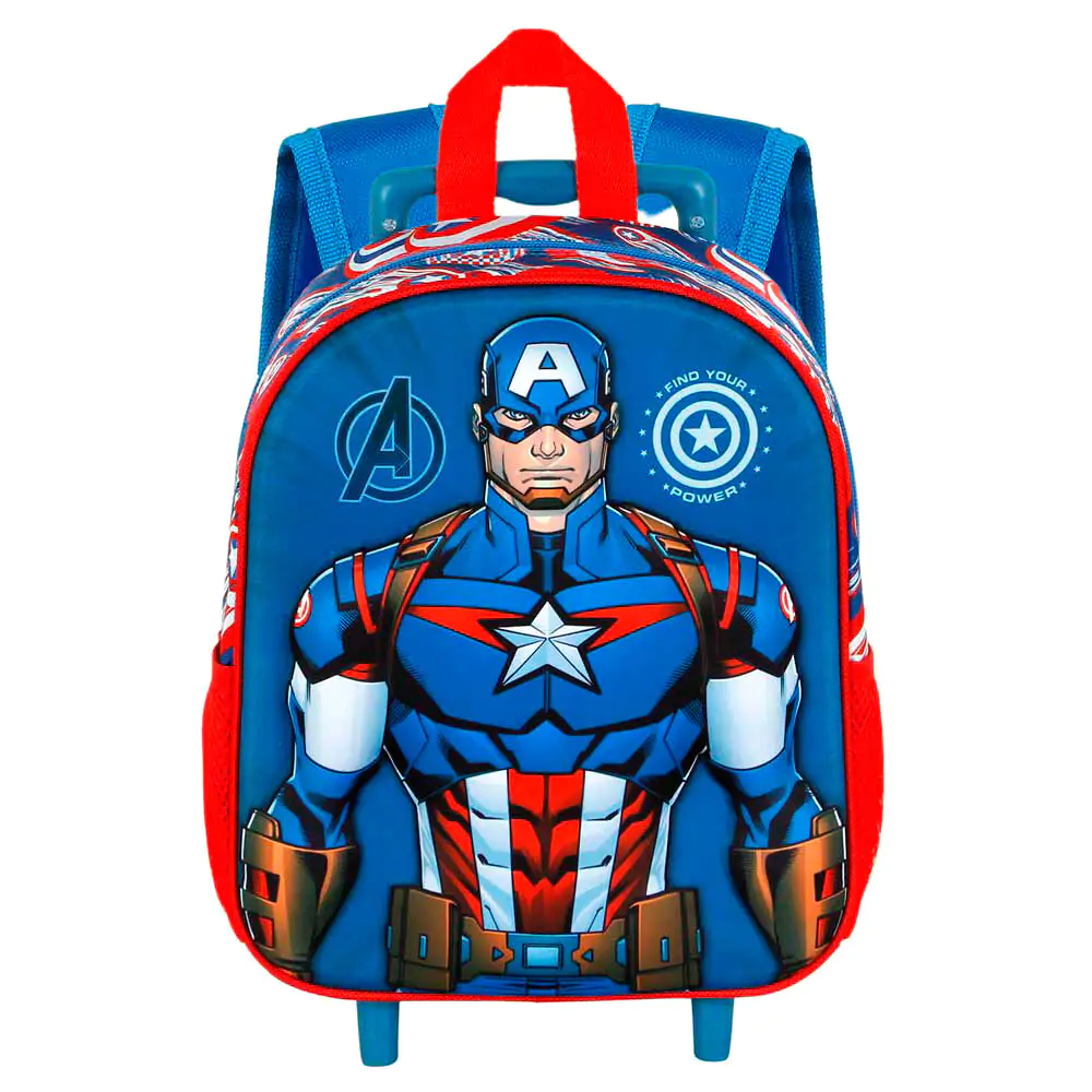 Marvel Captain America First 3D trolley 31 cm produktová fotografia