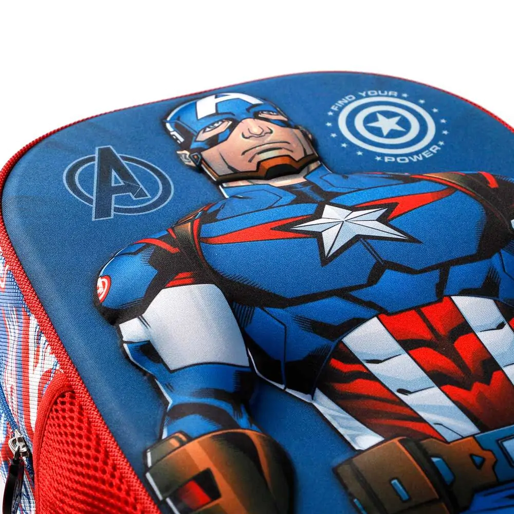 Marvel Captain America First 3D trolley 31 cm produktová fotografia