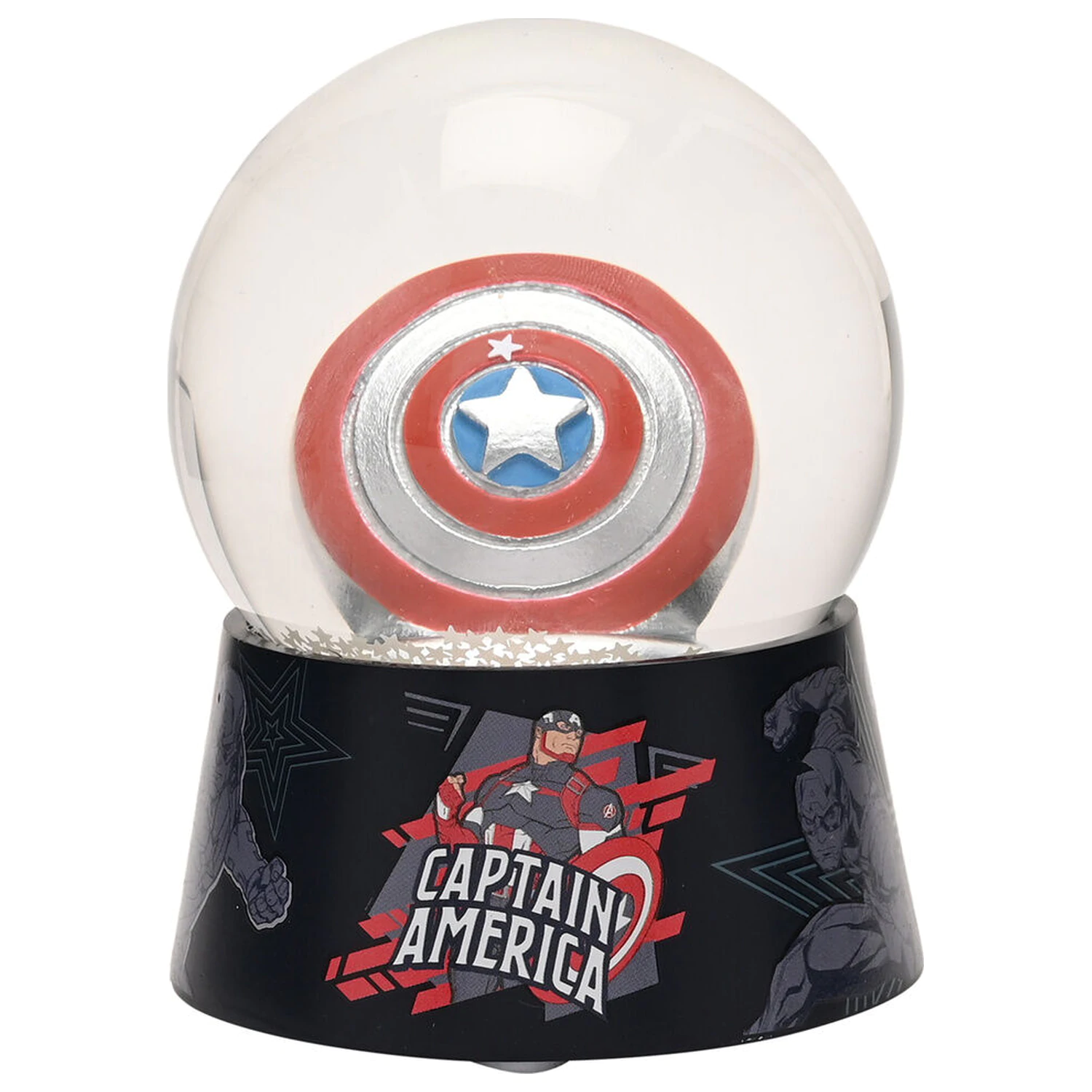 Marvel Captain America snehová guľa produktová fotografia