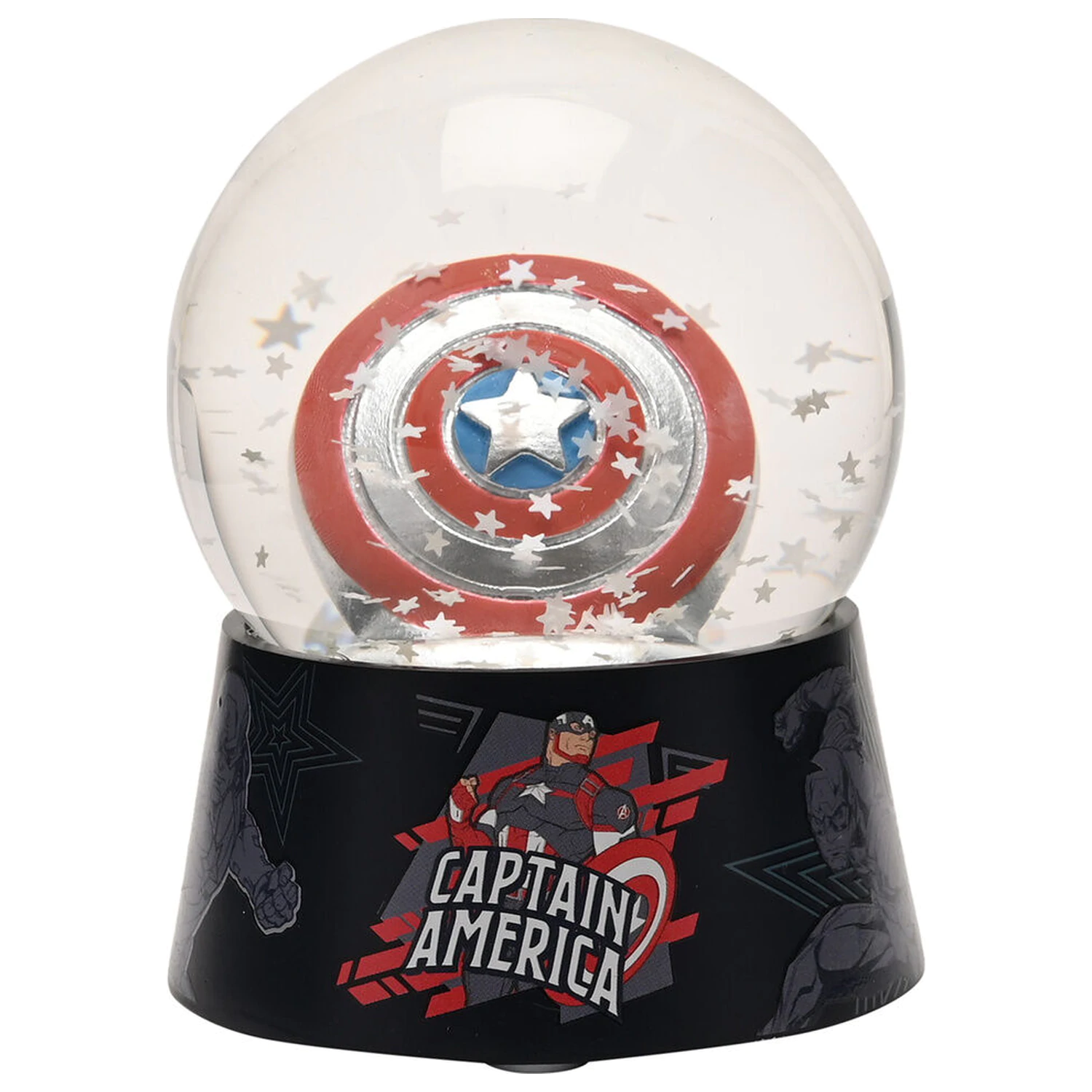 Marvel Captain America snehová guľa produktová fotografia