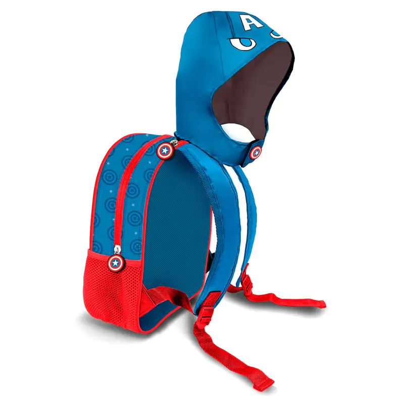 Marvel Captain America ruksak s kapucňou 31cm produktová fotografia