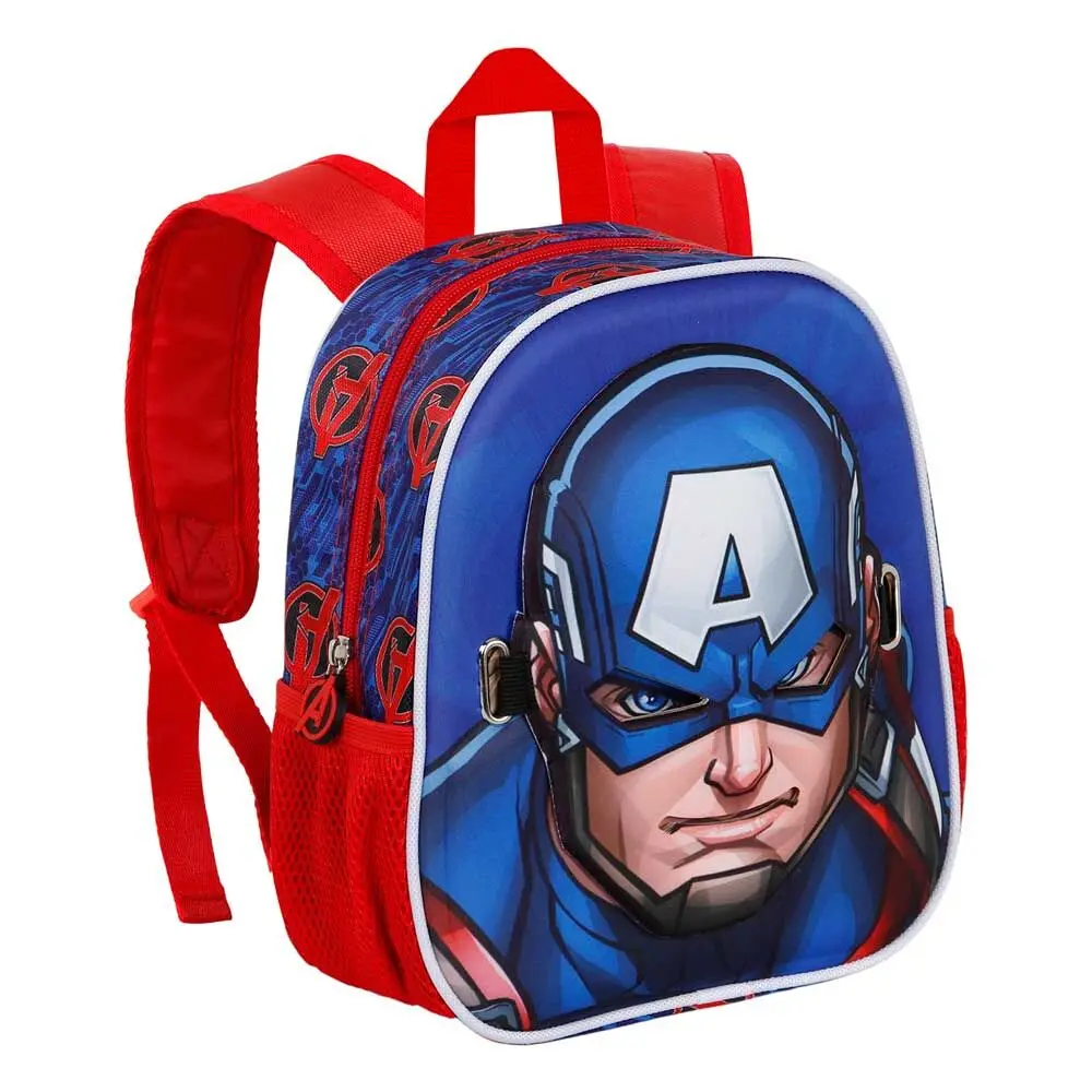 Marvel Captain America Pixel batoh + maszk 27cm termékfotó