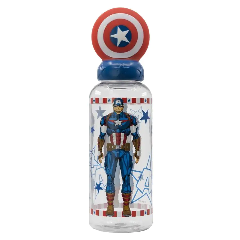 Marvel Captain America 3D figúrka tumbler 560ml produktová fotografia