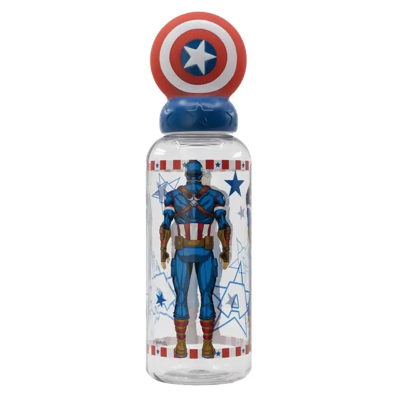 Marvel Captain America 3D figúrka tumbler 560ml produktová fotografia