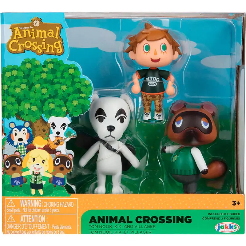 Animal Crossing blister 3 figúrky 6 cm termékfotó