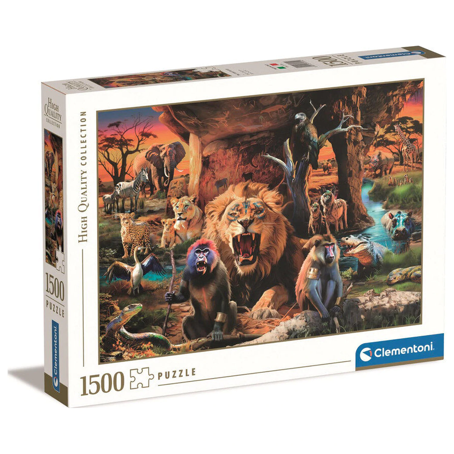Puzzle Zvieratá 1500ks produktová fotografia
