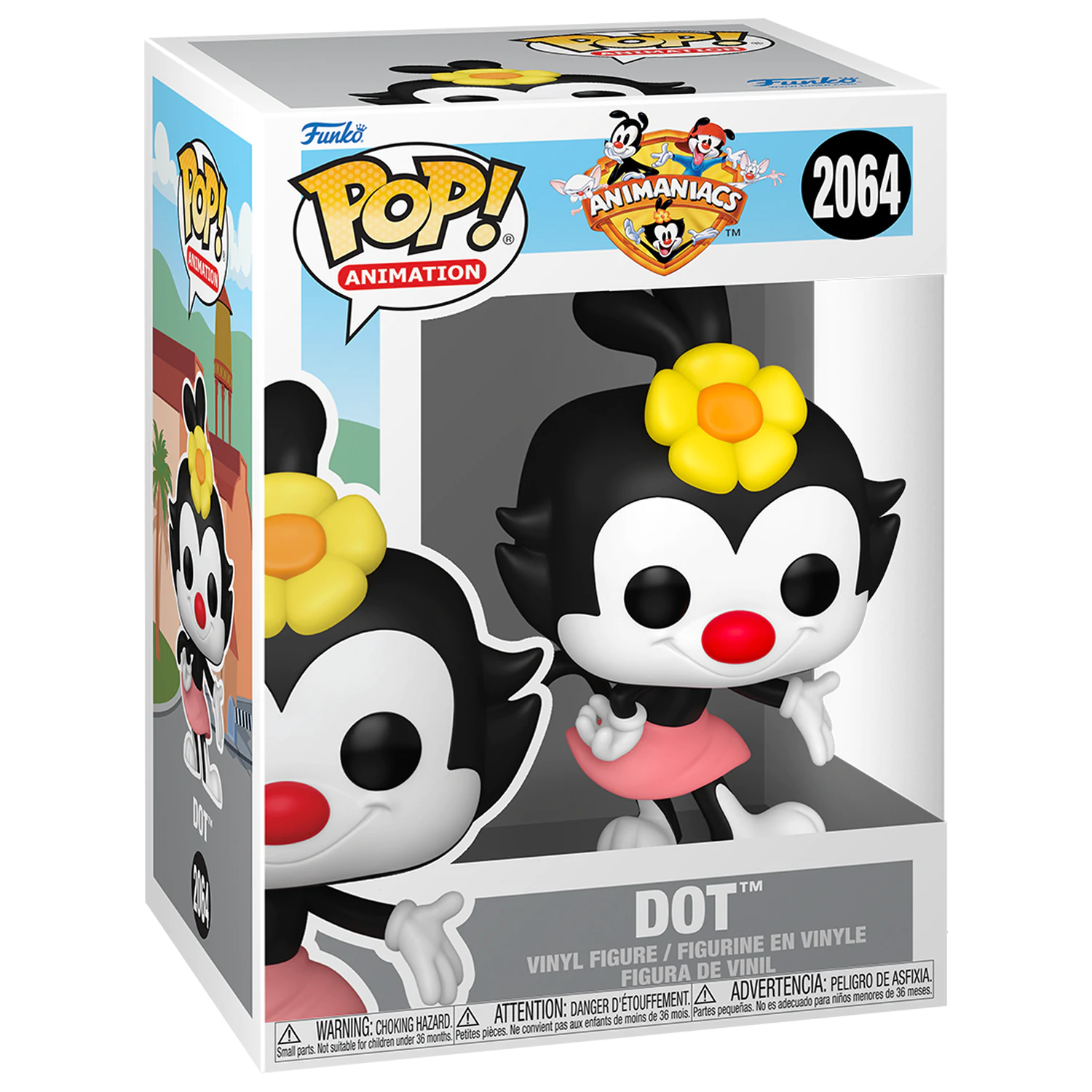 Animaniacs Funko POP! Animation Vinylová figúrka Dot 9 cm produktová fotografia