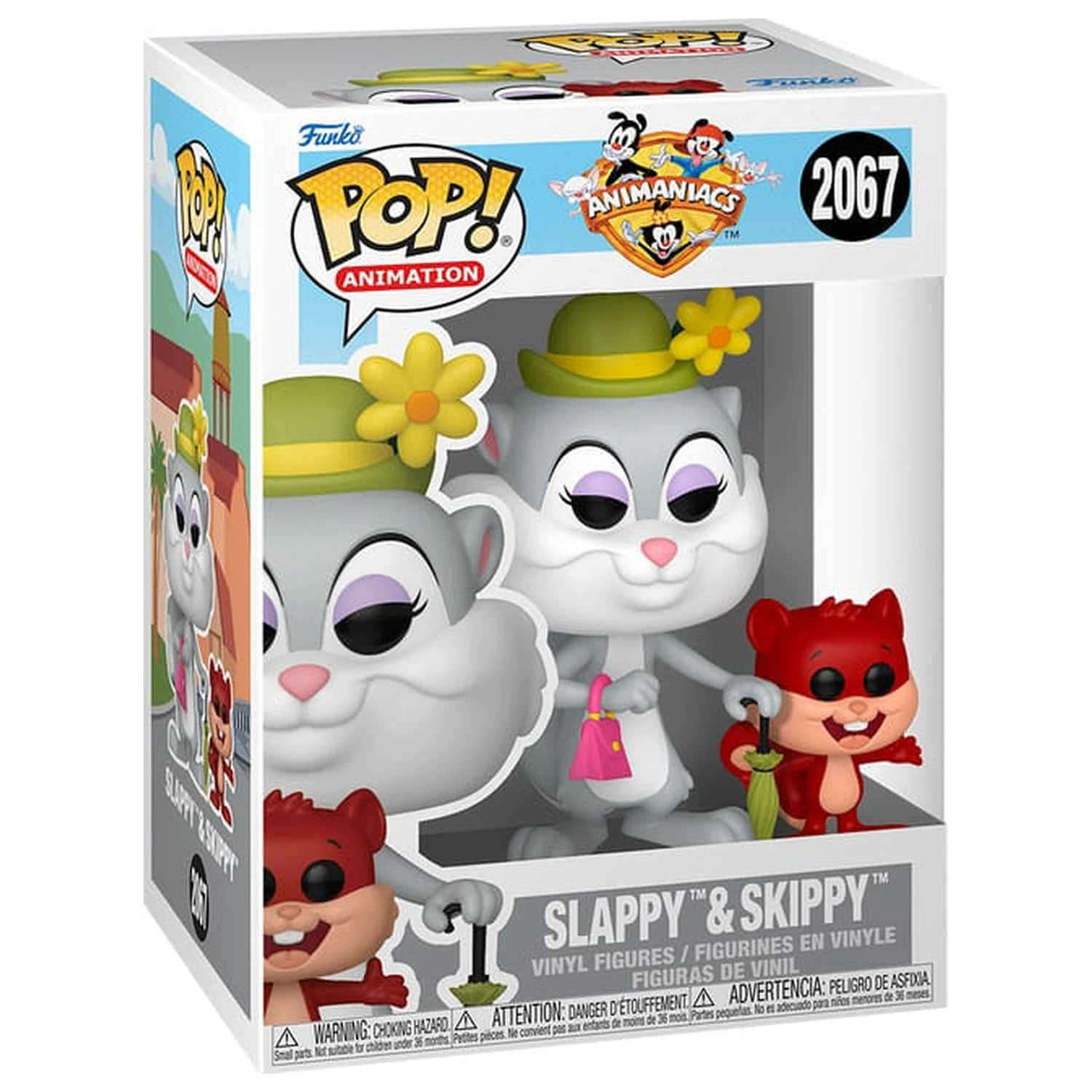 Animaniacs Funko POP! Animation Vinylová figúrka Slappy w/Skippy 9 cm produktová fotografia