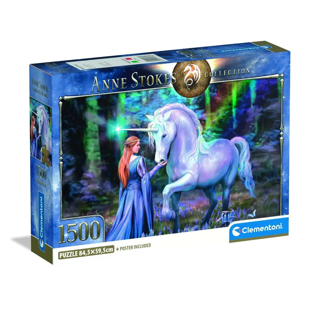 Anne Stokes Bluebell Wood puzzle 1500ks produktová fotografia