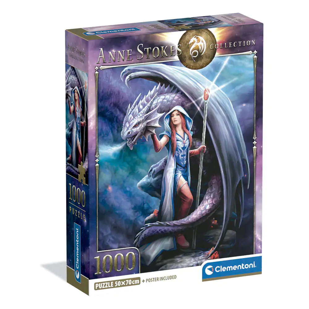 Anne Stokes Dragon Mage puzzle 1000ks produktová fotografia