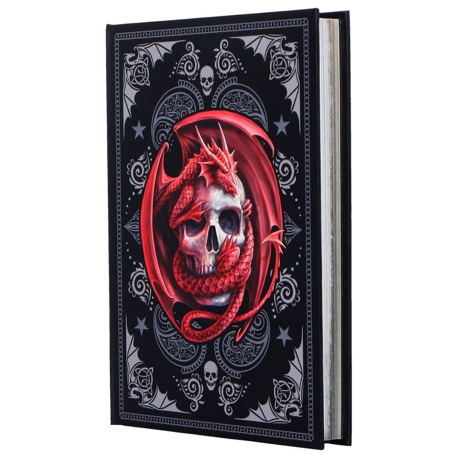 Anne Stokes Journal Skull Embrace A5 zošit produktová fotografia