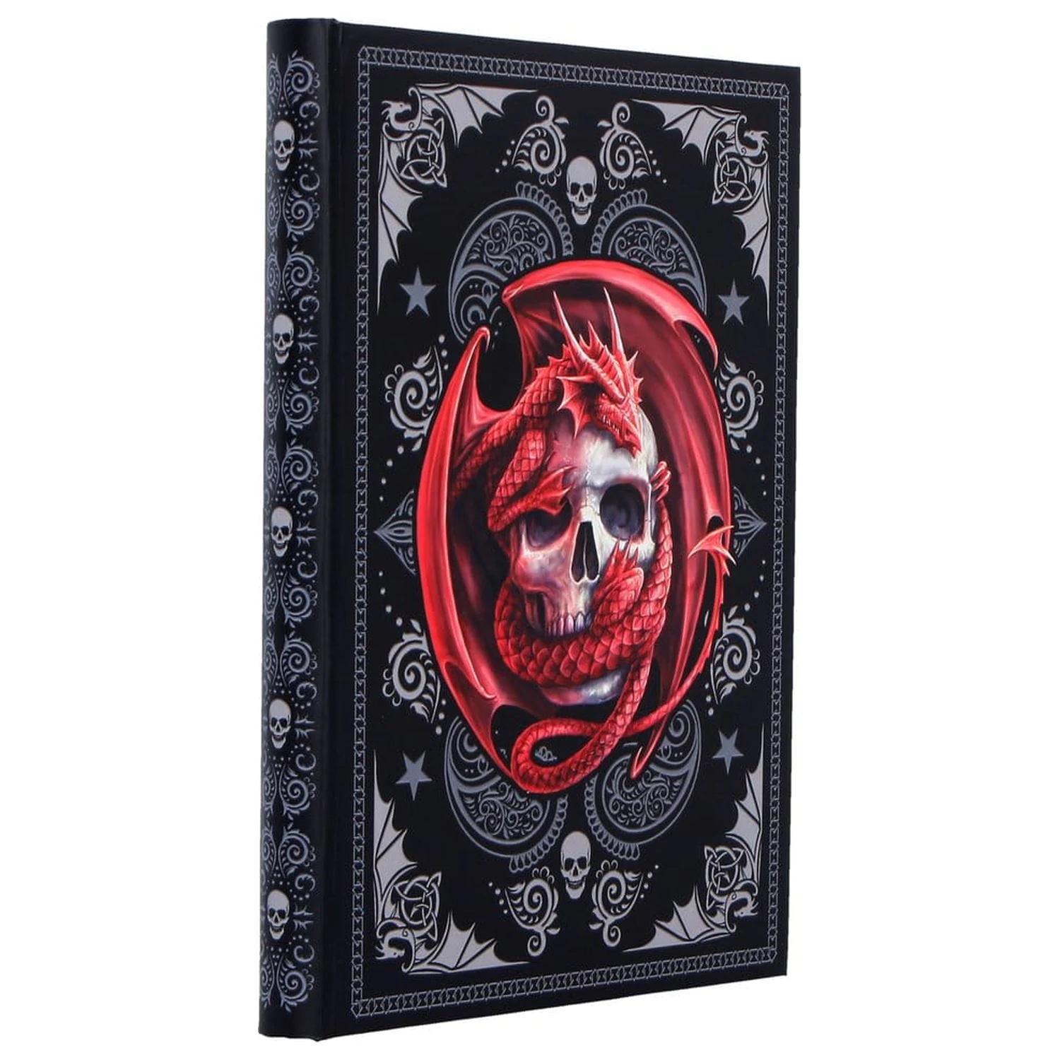 Anne Stokes Journal Skull Embrace A5 zošit produktová fotografia