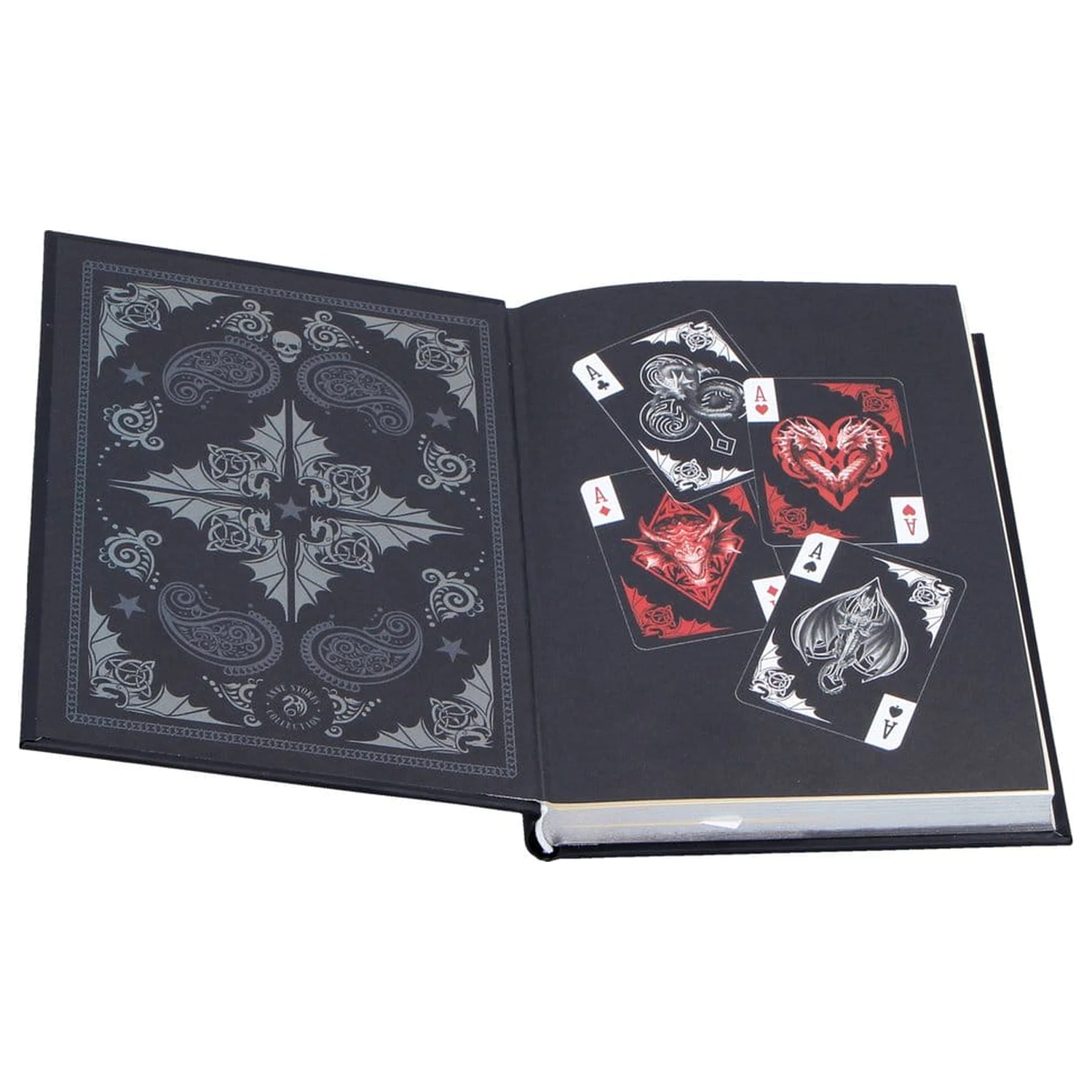 Anne Stokes Journal Skull Embrace A5 zošit produktová fotografia