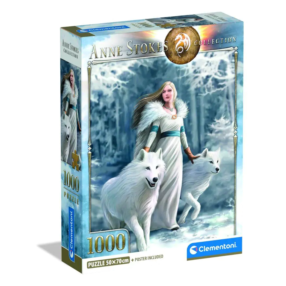 Anne Stokes Winter Guardians puzzle 1000ks produktová fotografia