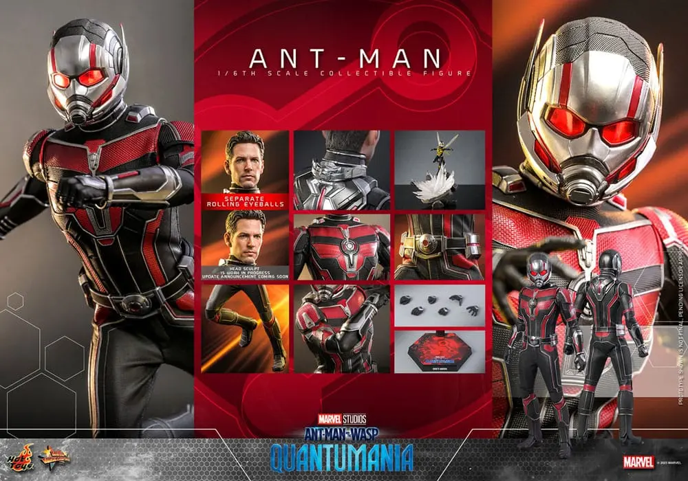 Ant-Man & The Wasp: Quantumania Movie Masterpiece Akčná Figúrka 1/6 Ant-Man 30 cm produktová fotografia