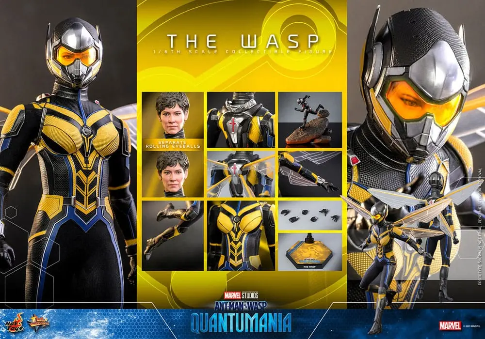 Ant-Man & The Wasp: Quantumania Movie Masterpiece Akčná figúrka 1/6 The Wasp 29 cm produktová fotografia