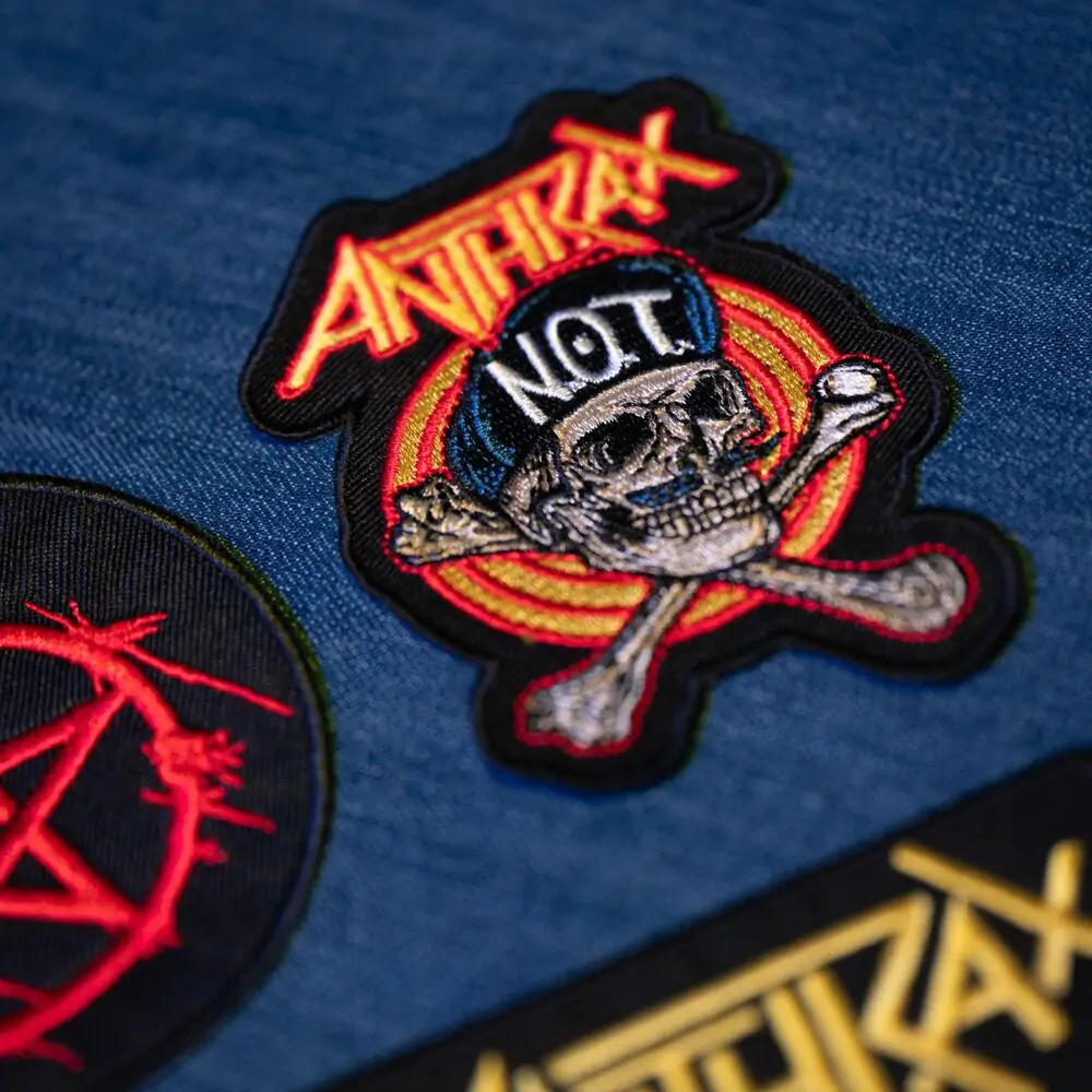 Anthrax 3-dielna sada nášiviek produktová fotografia